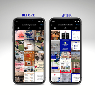 Before & after feed