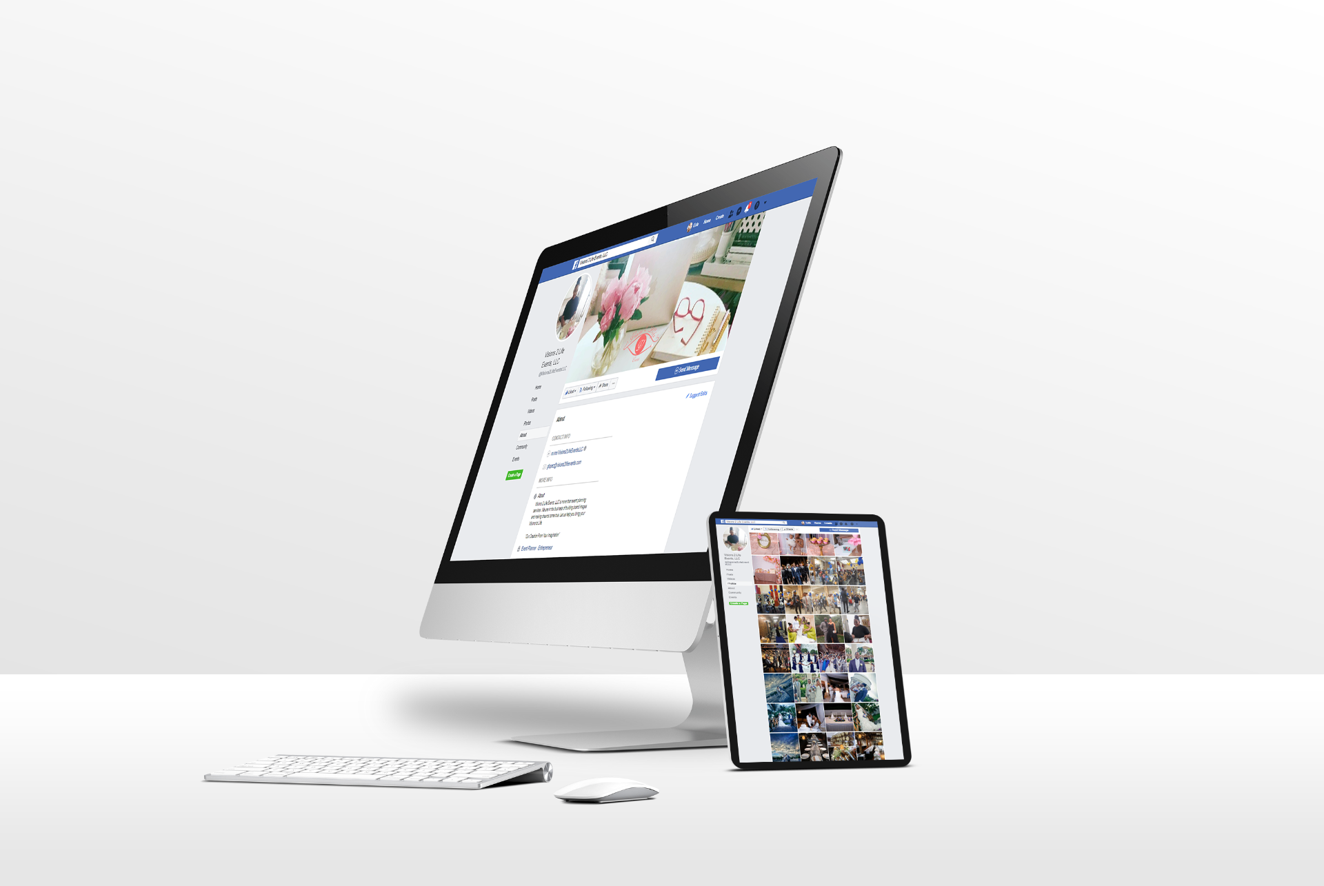Vision 2 Life Events — Facebook Business setup