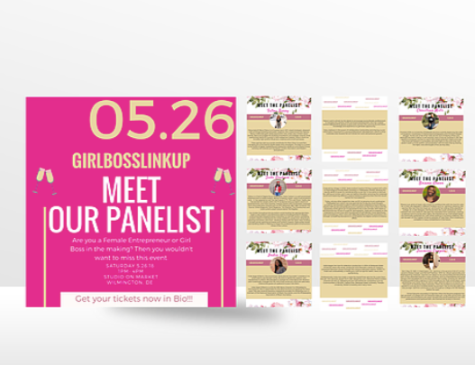 GirlBoss LinkUp — Meet the panelists